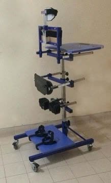 Ayakta Durma Sehpası Sırt ve Baş Boyun Destekli
