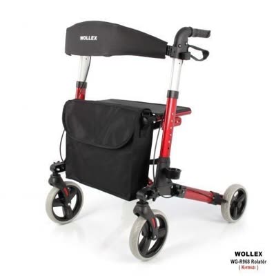 Alüminyum Tekerlekli Rolatör Gümüş Gri (Model 8957)