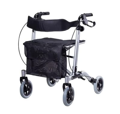 Medwelt İthal Lüks Katlanır Tekerlekli Rollator Walker Yürüteç
