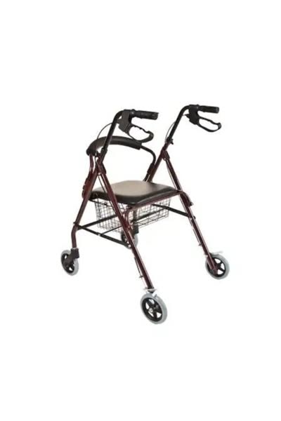 Ithal Rollator - 4 Tekerli Oturmalı Rollator