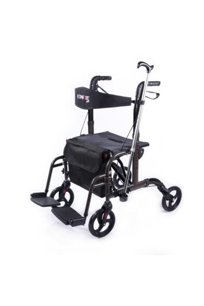 Comfort Plus İthal Lüx Ayak Pedallı Alüminyum Rolatör Yürüteç Bz9124a